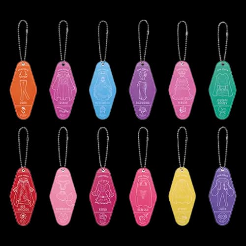 I賞 汽車旅館鑰匙圈(隨機)