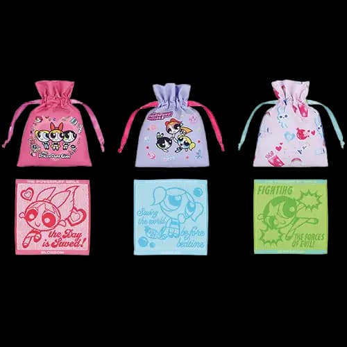 E賞小女警收納包/毛巾(隨機)