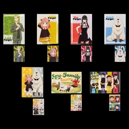 F賞 透明文件夾&明信片套裝(隨機)