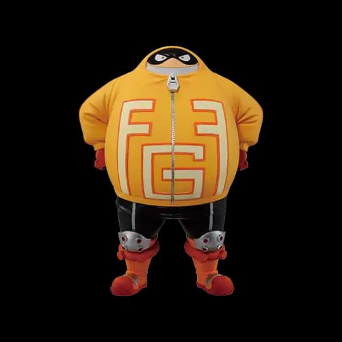 D賞 胖胖橡膠 角色模型