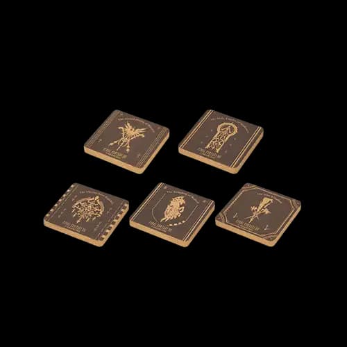 D賞 國徽軟木杯墊(款式隨機)