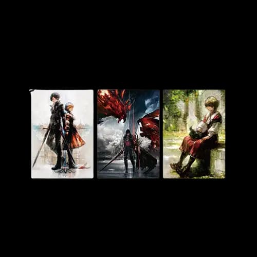 G賞 A3插畫塑膠墊(款式隨機)