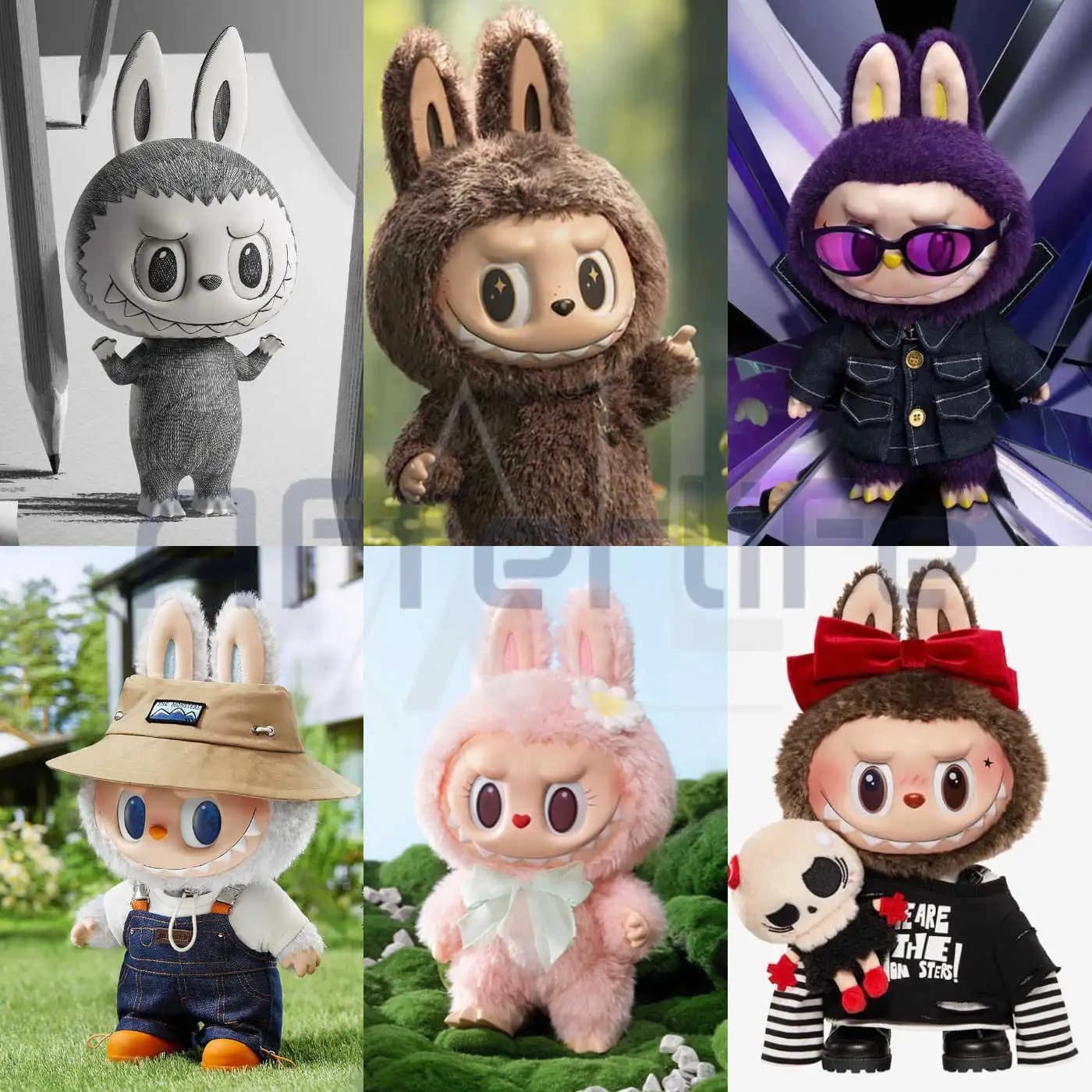 自製賞 泡泡瑪特 LABUBU家族