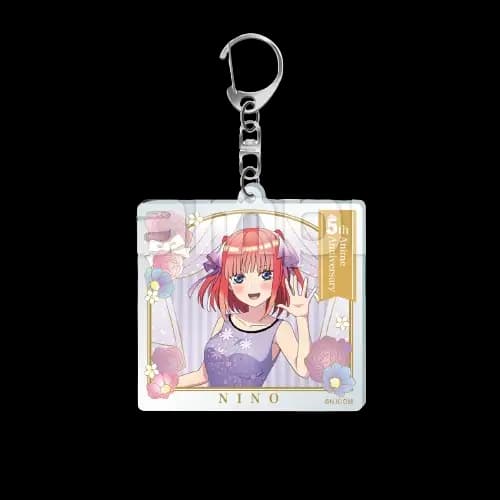 C2賞 中野二乃 五周年紀念 鑰匙圈