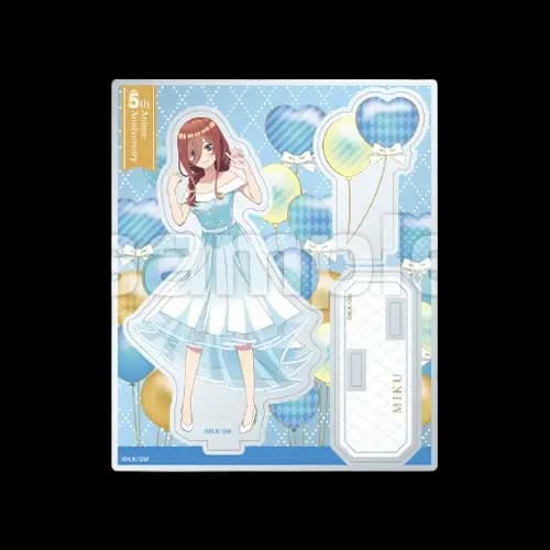 B3賞 中野三玖 五周年紀念 立牌