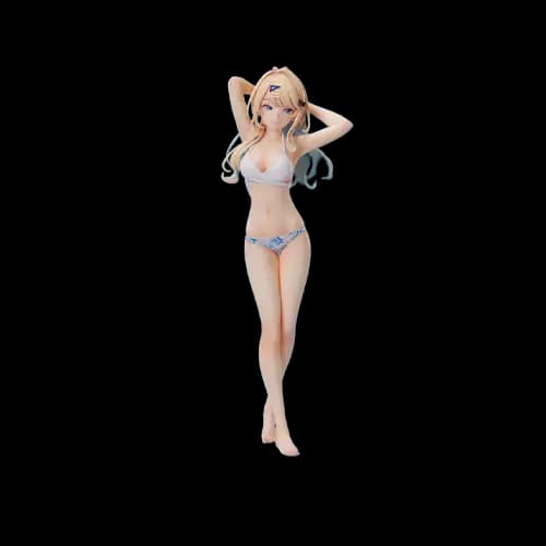 H賞 1/7 白河月愛 泳裝