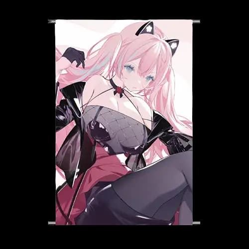 B賞 貝貝出道紀念掛軸