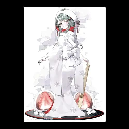 D賞 雪初音2013插畫板 A3