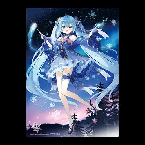 F賞 雪初音2017插畫板 A3