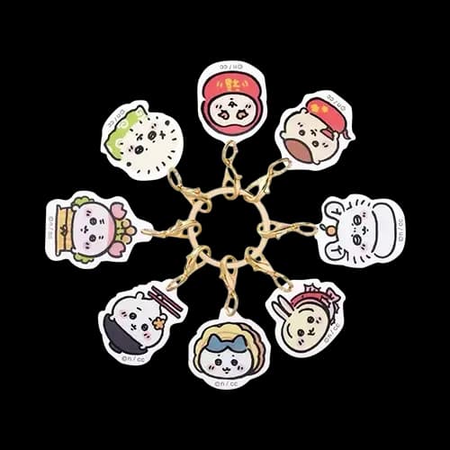 K賞 吉依卡哇蛇年8連壓克力鑰匙圈