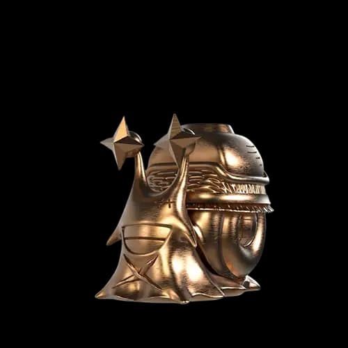 G賞 新四皇魯夫 黃金電話蟲