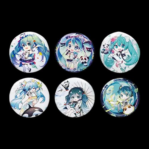 F賞 初音未來 Q版人物徽章(隨機)