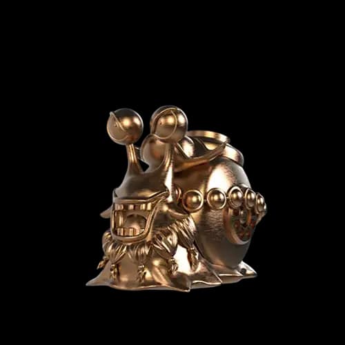 B賞 新四皇黑鬍子馬歇爾·D·汀奇 黃金電話蟲