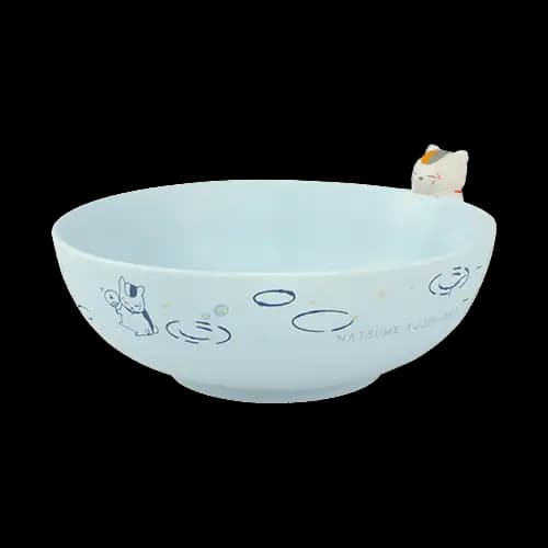 B賞 貓咪老師 探頭陶瓷碗