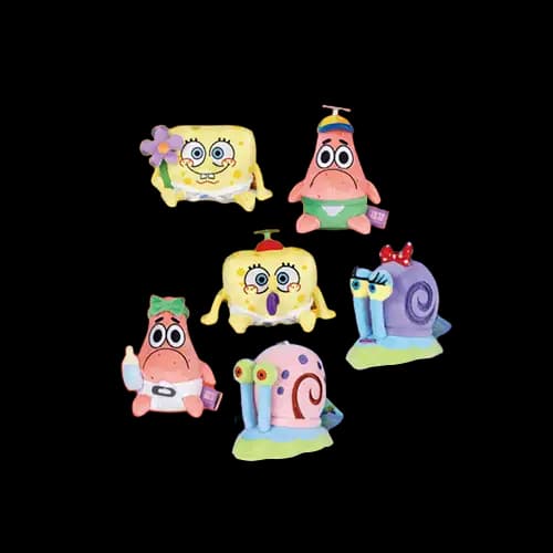 E賞 海綿寶寶 小寶寶布偶吊飾(隨機)