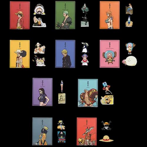 J賞 透明文件夾&貼紙套組(隨機)