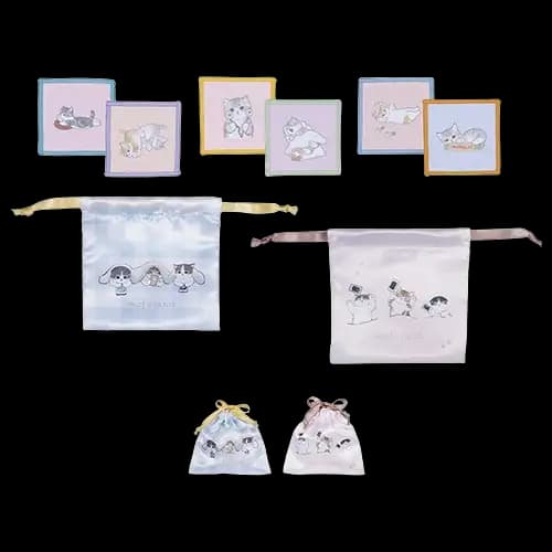 E賞 杯墊/束口袋(隨機)