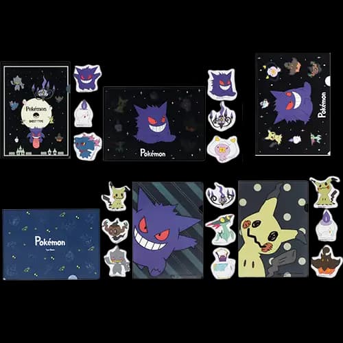 G賞 透明貼紙&透明資料夾套組