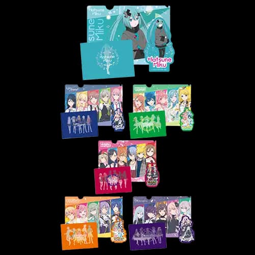 D賞 資料夾貼紙套組(隨機)