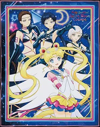 A賞 美少女戰士 主題大毛巾~Blue ver.~