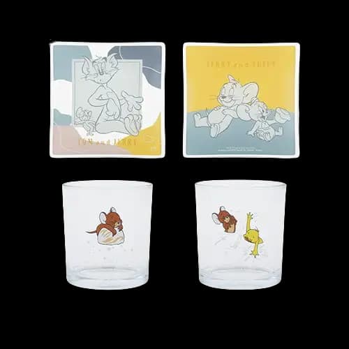 D賞 玻璃杯盤(隨機)