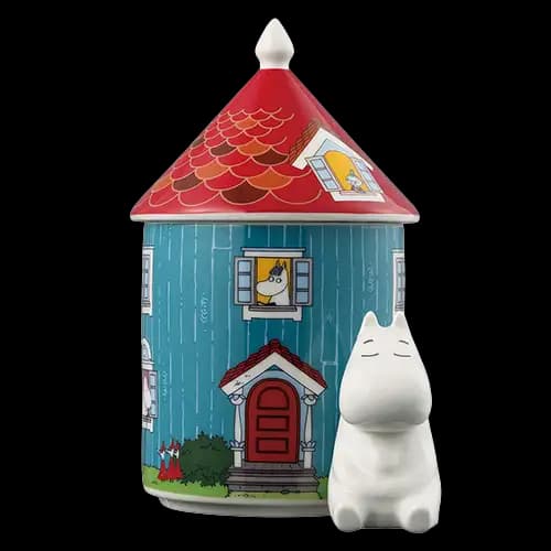 A賞 嚕嚕米之家陶瓷收納盒