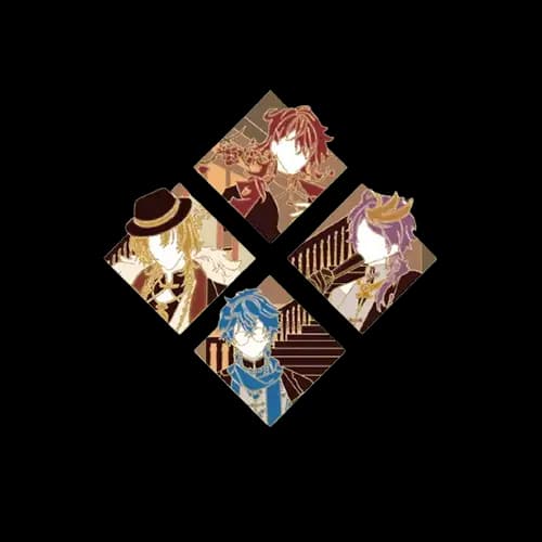 E賞 剪影金屬徽章(隨機)