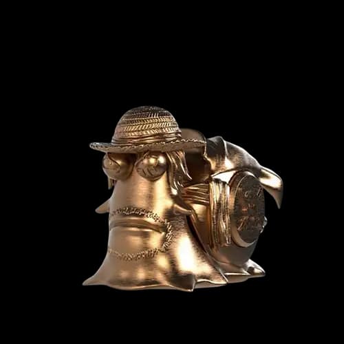 C賞 四皇紅髮 黃金電話蟲