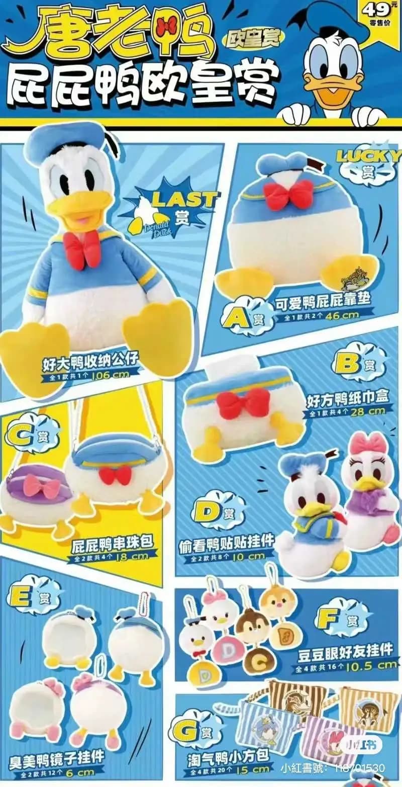 歐皇賞 唐老鴨 屁屁鴨