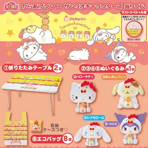 三麗鷗賞 炸雞君x三麗鷗明星