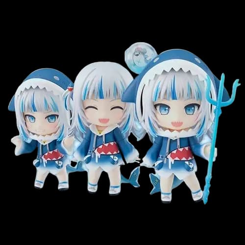 D賞 Gawr Gura 黏土人