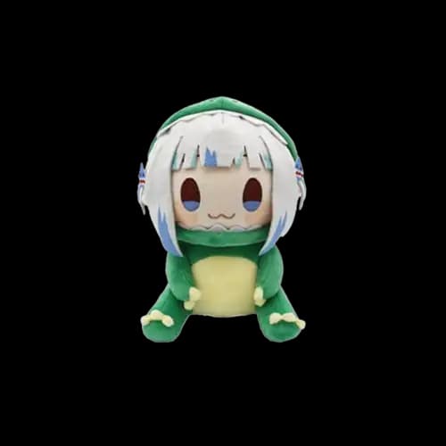 H賞 Gawr Gura 恐龍娃娃