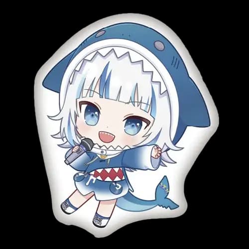 K賞 Gawr Gura 歌唱抱枕