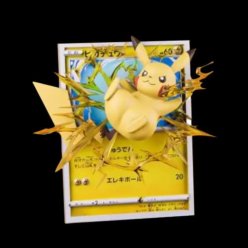 B賞 GEISHA瑰夏社 卡牌皮卡丘