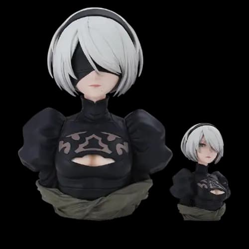 T賞 尼爾:自動人形Ver1.1a B賞2B胸像模型