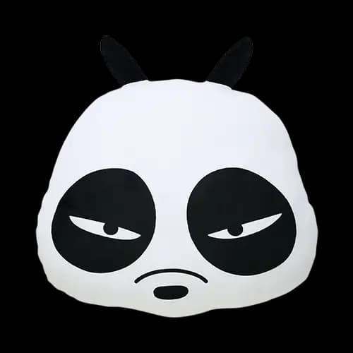 C賞 玄馬(熊貓)麻糬靠枕