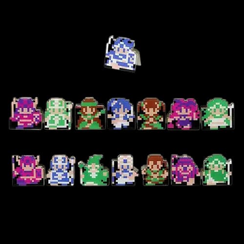 H賞 勇者鬥惡龍 點陣角色造型夾