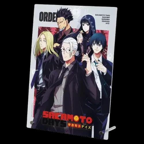 D賞 日本殺手聯盟特務部隊「ORDER」 B5壓克力板