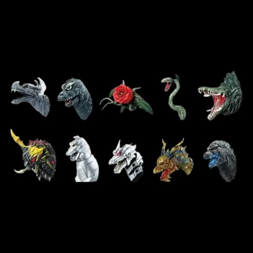 I賞 怪獸頭雕磁鐵(隨機)