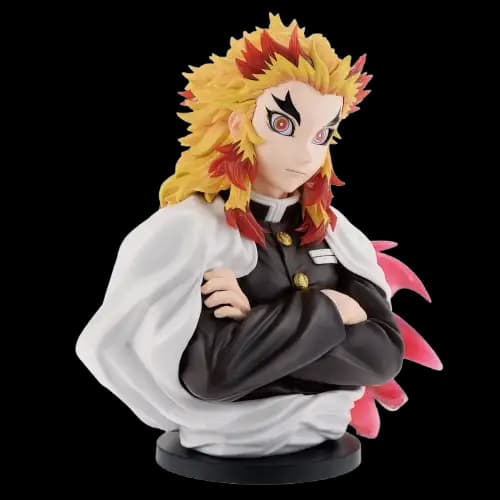 A賞 煉獄杏壽郎 藝術比例胸像模型 最後賞ver. 約20cm