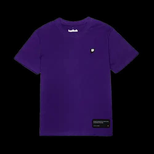 N賞 TwitchStreamTee-Purple T恤(尺寸隨機)