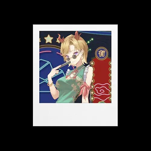 C-6賞 月下香幽芳 蒐藏拍立得乙張