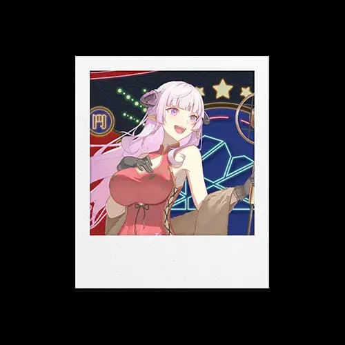 C-4賞 角蓮 蒐藏拍立得乙張