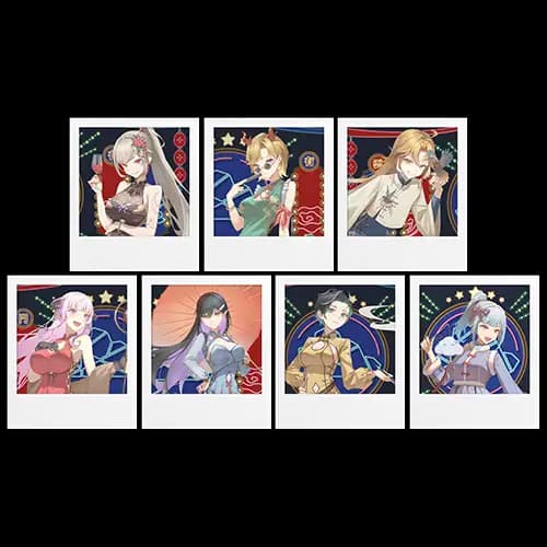 A賞 雲女郎全套蒐藏拍立得乙套(共7張)