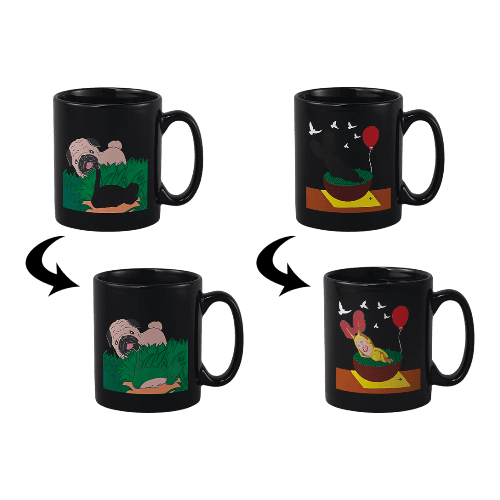 B賞 熱感變色杯