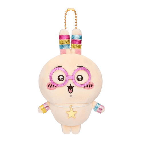 B賞 烏薩奇 螢光兔 絨毛吊飾