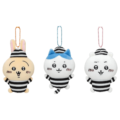 A賞 監獄服 三隻一組 絨毛吊飾