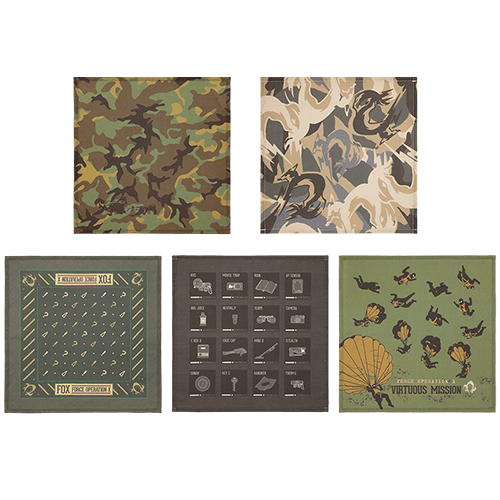 E賞 Survival 手帕(隨機)