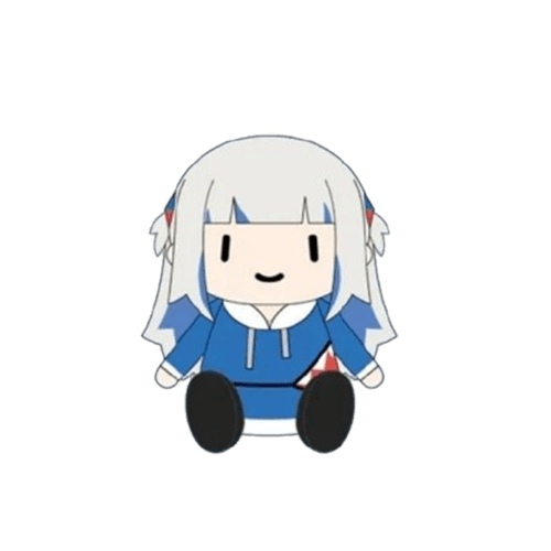 L賞 Gawr Gura 二周年娃娃