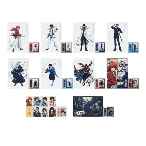 F賞 帆布風格插畫板/貼紙(隨機)